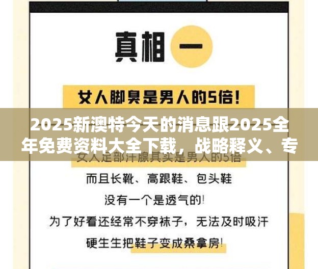 2025新澳特今天的消息跟2025全年免费资料大全下载，战略释义、专家解析解释与落实,留心欺诈性营销
